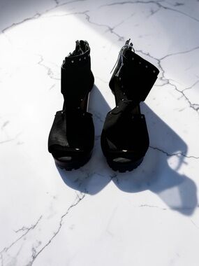 Black Women's Platform Heels